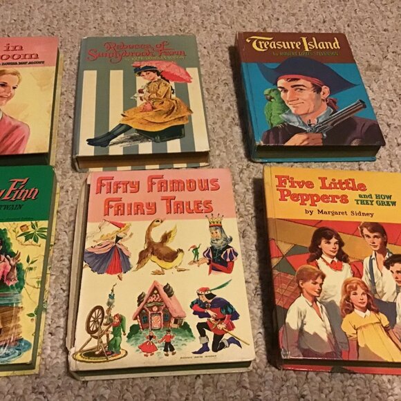 Lot of 7 Whitman Hard Cover Classic Books - Nice Group of Classic Books - Kids - Picture 2 of 8